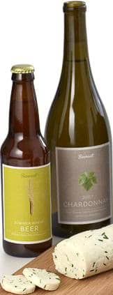 beer, wine and cheese, photo By keystar_2006, source Photobucket - Which is better for you? Beer or Red Wine