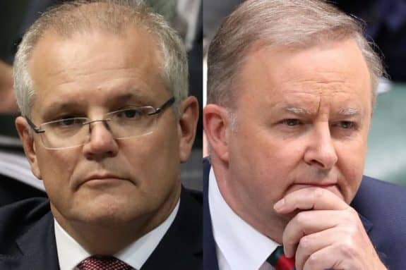 These are the two leaders of the major political parties in Australia, both have some good and some not so good policies, depending who you are and what you would like to see in your party leader. Anyhow, we are waiting to see, who is going to win.