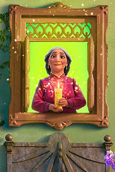 Abuela Alma, matriarch of the Madrigal family, believes it's her responsibility to protect the miracle that gives her family their magic.