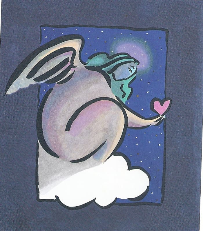 "Wherever there is love, there is an angel nearby." From the Book, "The Angel Book" by Karen Goldman