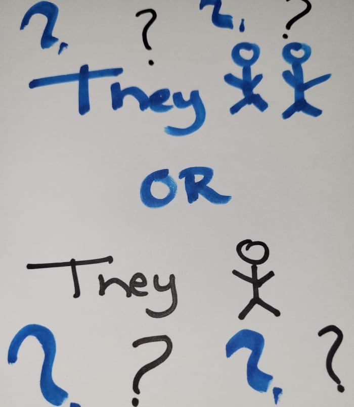 Using "they" as singular and plural can create confusion while reading or listening to written text.