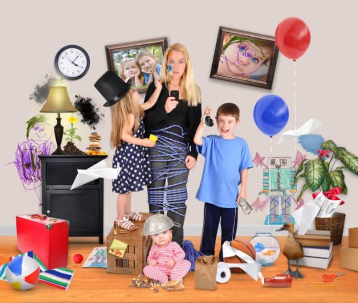 When both parents work, and Mom goes to school, Dad should have more to contribute than just, “So What’s for dinner?”