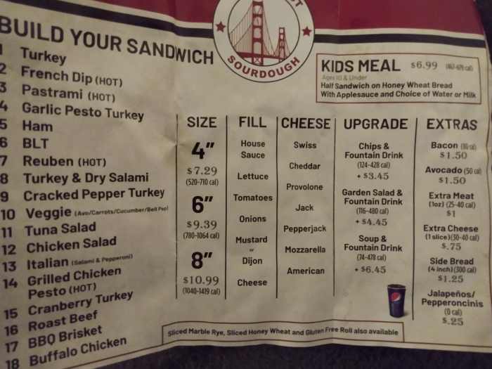 West Coast Sourdough Sandwiches a Review HubPages