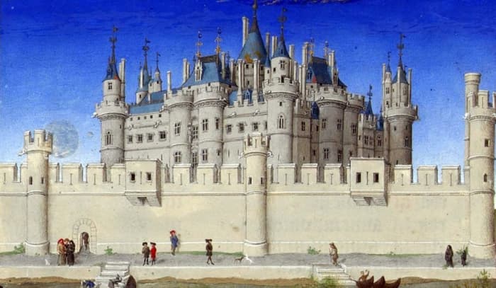 Henrietta Maria was born in the medieval Louvre Palace before numerous extensions were commissioned.