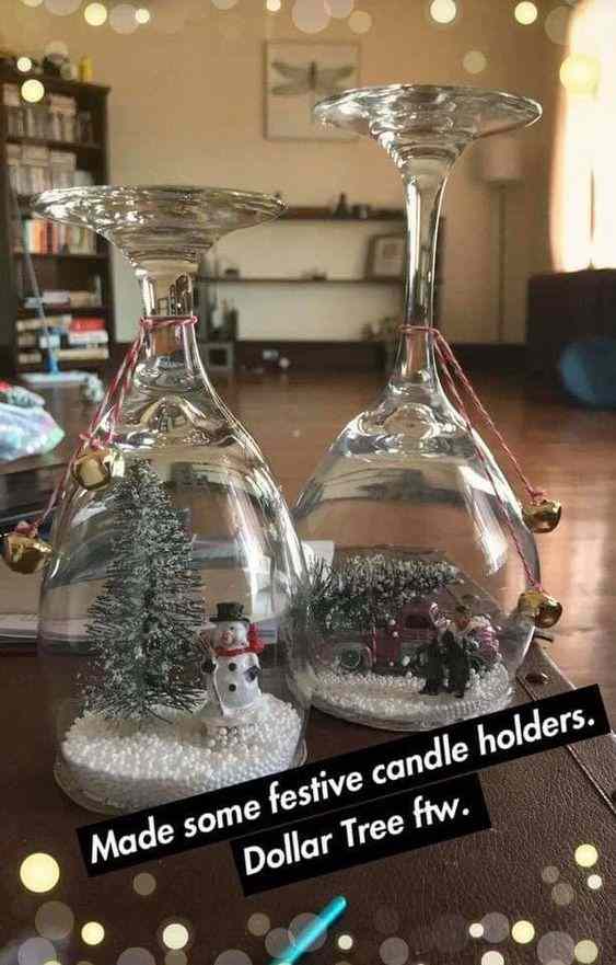 100+ Easy to Make Wine Glass Christmas Decorations to Bring the Festive Magic Home Holidappy