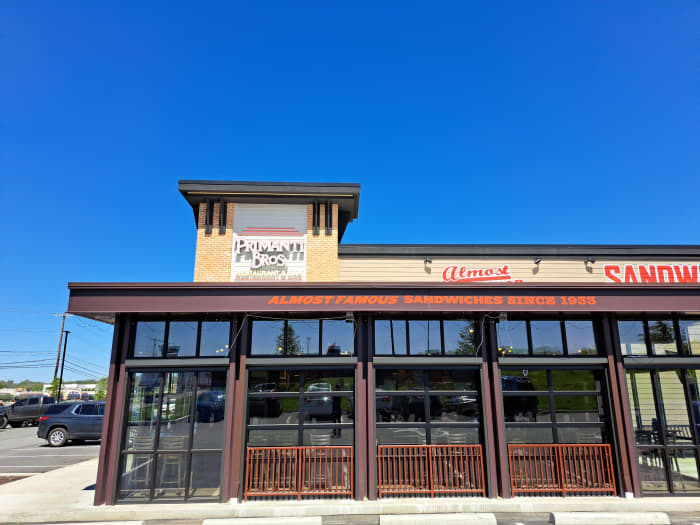 Outside view of the Uniontown Primanti Bros. location.