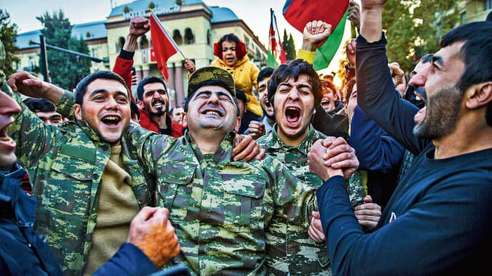 Although a dictatorship, Azerbaijan is an excellent example of a successful military war in recent times