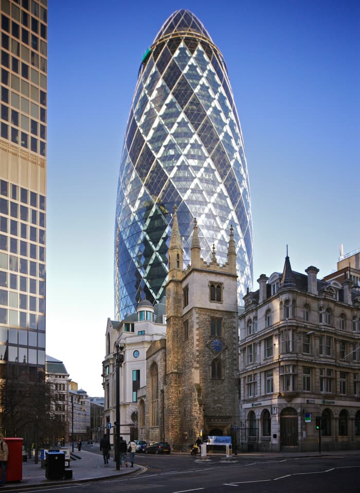 Gherkin, St. Mary Axe, London