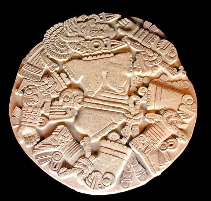The Templo Mayor stone disk of Coyolxāuhqui is a priceless relic. Unlike other archeological artifacts of its kind, it also depicts the lunar goddess in an incomplete state.