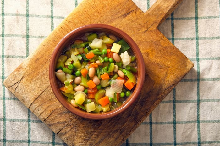 This diet consists of eating a veggie soup every day for a week.