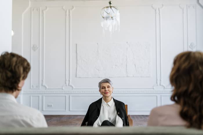 When you're struggling to talk to each other in a marriage one of the smartest things you can do is go to a marriage counselor. You need a professional, unbiased mediator.