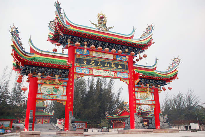 In the movie, Meilin's family runs the oldest traditional Chinese temple in Toronto. It has been in the mother's family for generations!