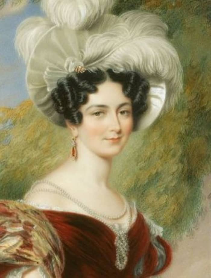 Victoire, Duchess of Kent. Queen Victoria's mother. Her household was ruled by Sir John Conroy.