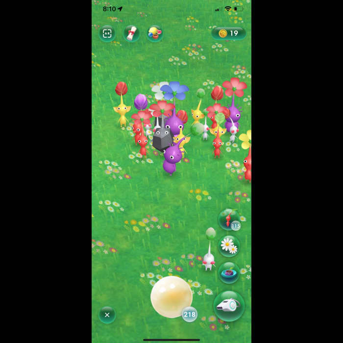 Pikmin are little creatures that eat nectar. Once they consume nectar, they grow a flower on their head and you can pick petals from them in the game. After you pick the petals, you can plant flowers.