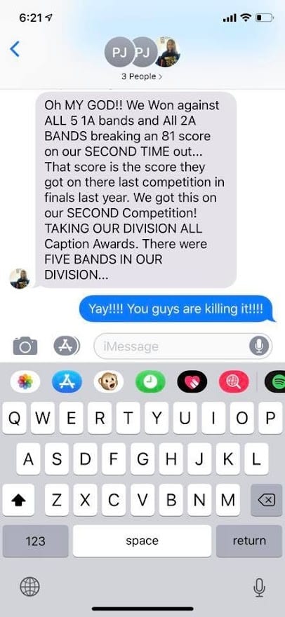 When my own daughter did the same activity, same competitive standing and did even better and more advanced than I? Does that count as not being a mother?