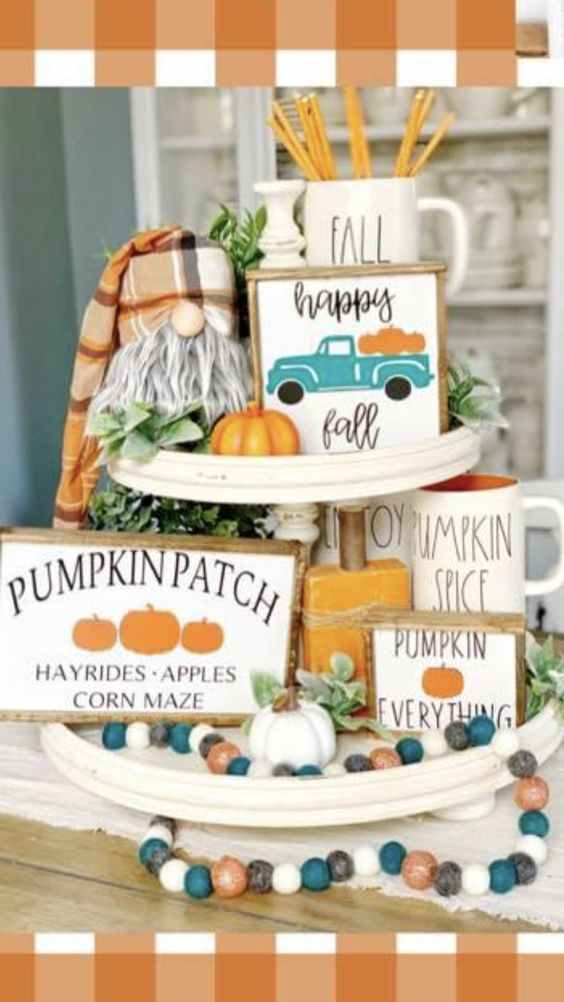 25+ Thanksgiving Tiered Tray Ideas for 2023 Holidappy