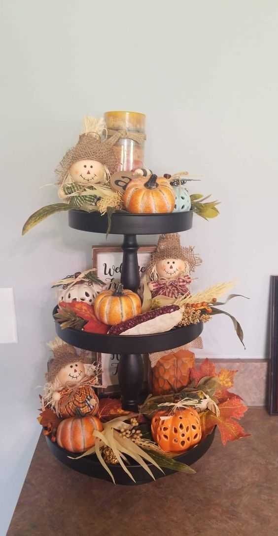 25+ Thanksgiving Tiered Tray Ideas for 2023 Holidappy