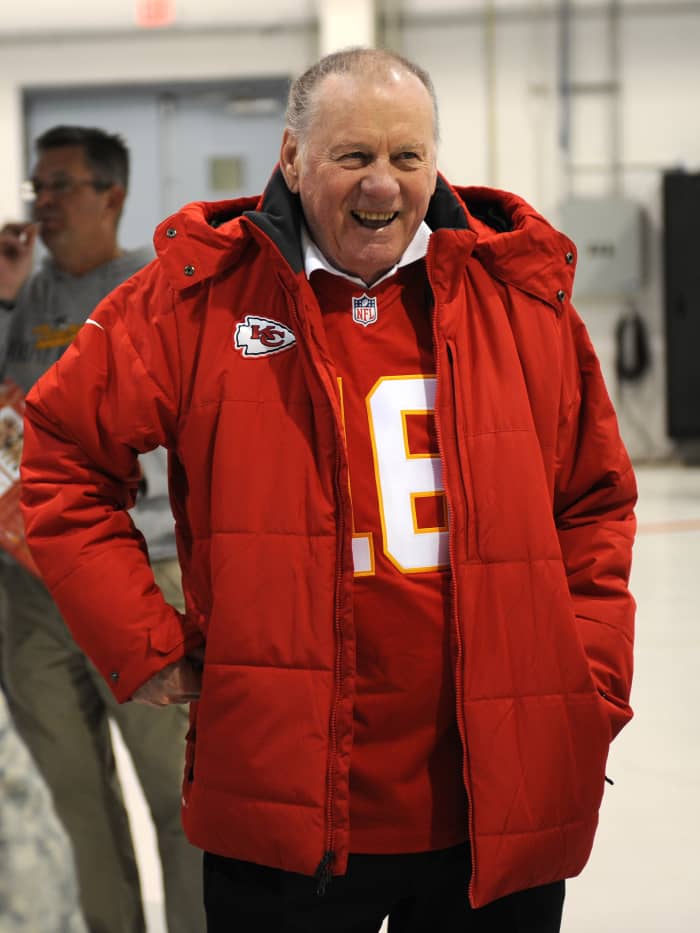 Hall of Famer Len Dawson holds numerous franchise passing records for the Chiefs.