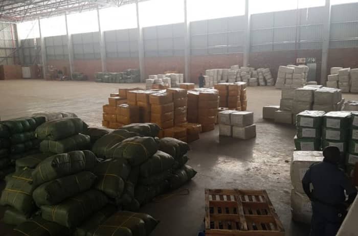 The warehouse near Johannesburg, South Africa, where police discovered a shipment of fake COVID-19 vaccines in November 2020. Courtesy of Interpol
