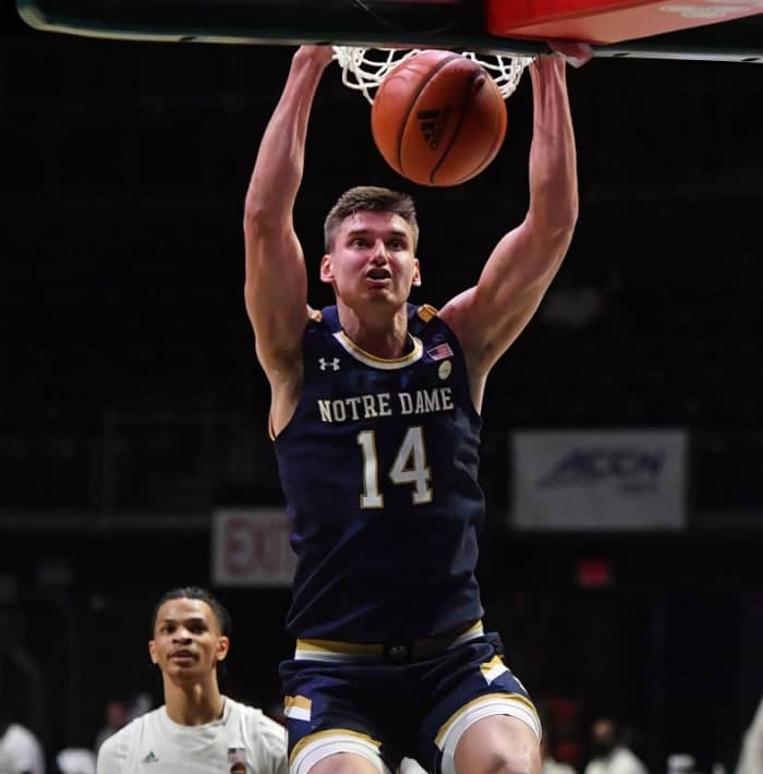 Nate Laszewski faded a bit down the stretch, but overall he improved dramatically at both ends of the floor as a junior.