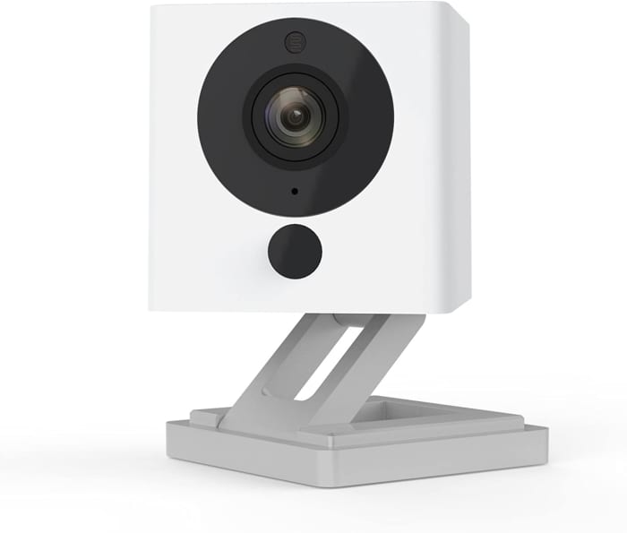 Smart Home Camera with Night Vision, 2-Way Audio, with Alexa & the Google Assistant integration