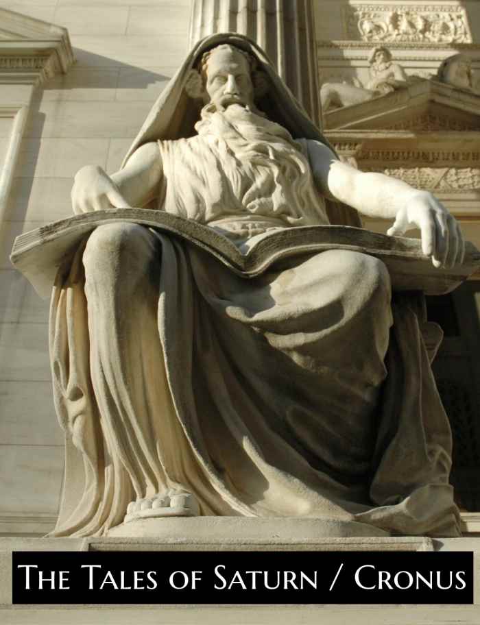 It is hard for scholars to discern what is original about Saturn vs. what was taken from the Greek myths around Cronus. The lineage myth for Cronus was adapted for Saturn. As well as the myth of Cronus battling Zeus for control of the universe.