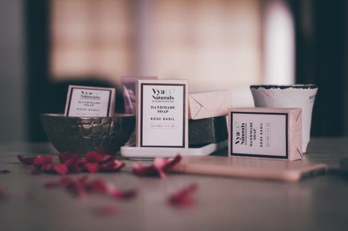 A small gift can go a long way; for example, if you had a cosmetics business, you could add a cute soap as a freebie.