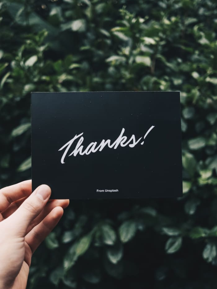Adding a thank you card can help encourage customers to come back to your shop again, especially if you add a coupon code for future purchases!