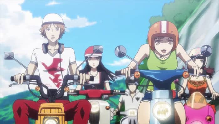 Players befriended a cast of colorful characters and solved a paranormal murder mystery in "Persona 4."