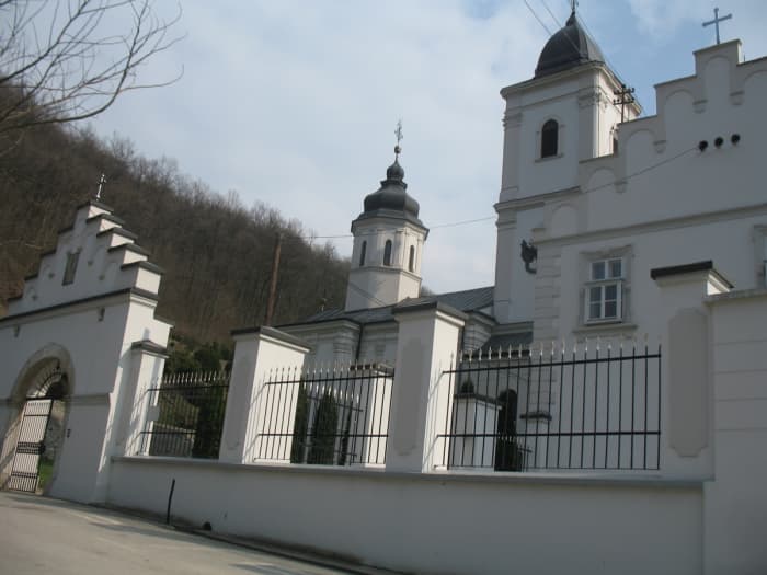 Beočin monastery on slopes of Fruška Gora in Beočin municipality,Serbia, 16th century.