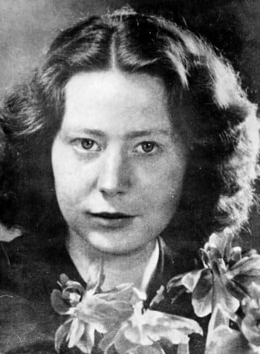 Dutch resistance fighter Hannie Schaft. This photograph is from her college years in Amsterdam, taken sometime between 1938 and 1943.