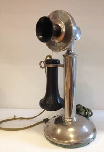 There is a tremendous amount of overlap when discussing telephones. Which style and what technology you used depended, in large part, on where you lived.