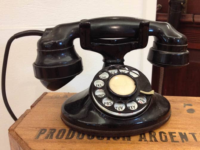 Vintage telephones have an amazing visual impact. Instagram can turn an already 'cool' phone into a cooler phone! More here:http://instagram.com/nhtelephonemuseum
