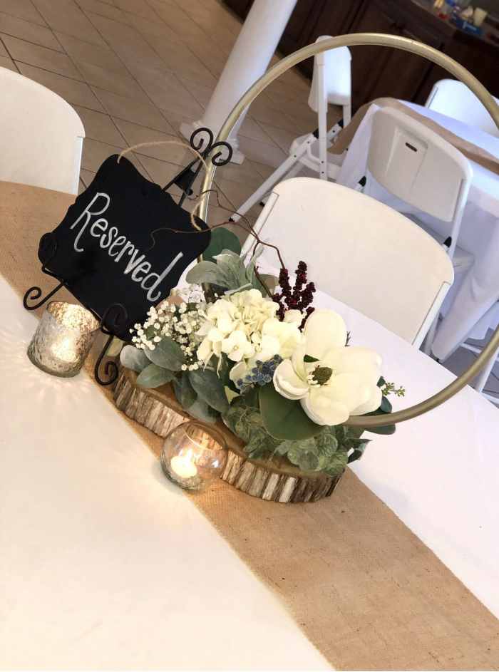 20+ Stunning DIY Floral Hoop Wedding Centerpieces that every Bride will