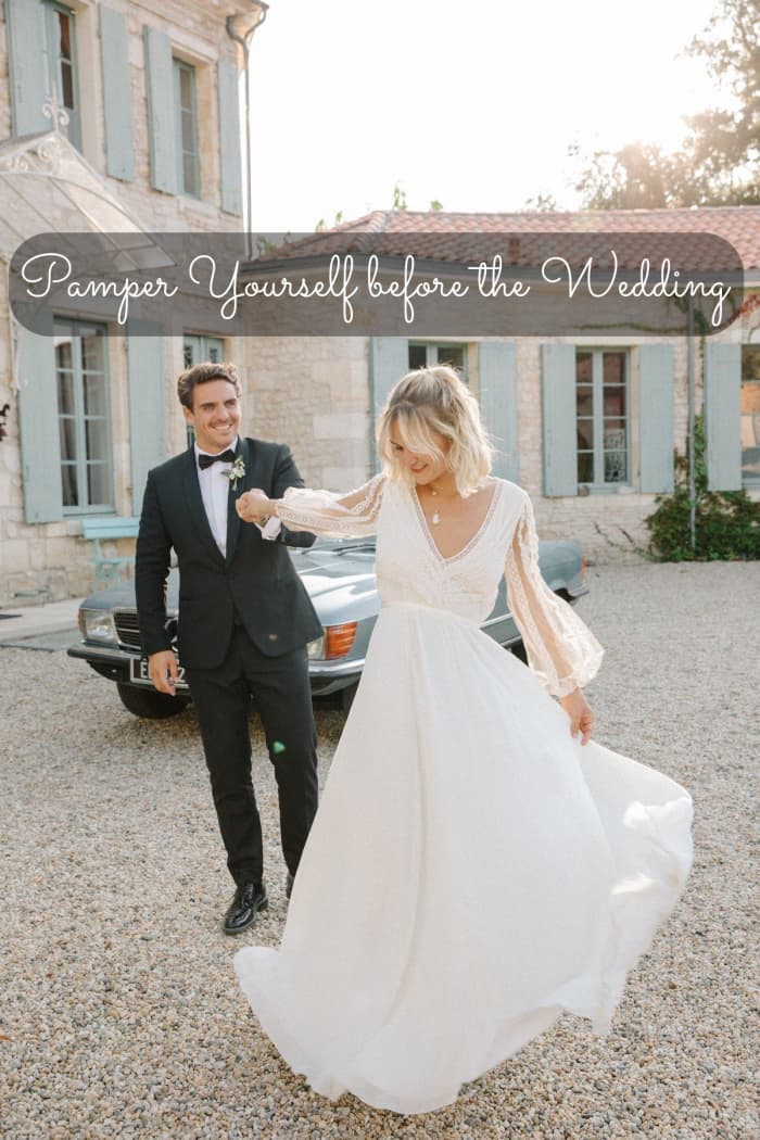 Pamper yourself during the wedding planning process. Practice good self-care habits. Add structure, routine, consistency, and lots of love.