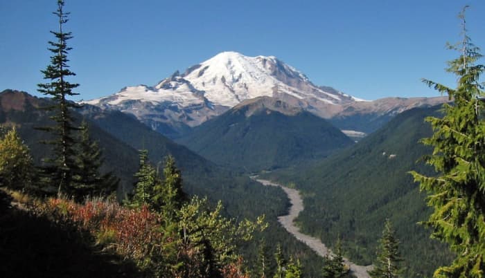 While the Tulalip community searched for Rachel, she lay dead in the foothills of the Cascade Mountains in October 2002. Photo courtesy of Peak Visor.