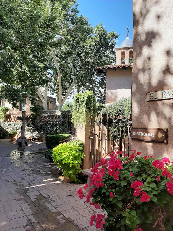 In Sedona Arizona, Tlaquepaque Village Shopping