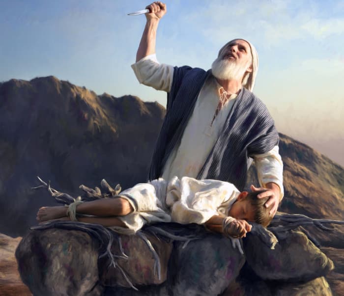 Abraham Ready to Sacrifice Son