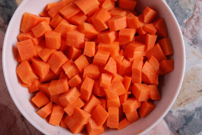 Chopped carrot