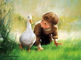 It can be great when you are a child, if there are no problems in your family and you can play and be happy and learn from life all those happy things. But if things are not that great you can still learn by observing life anyhow.