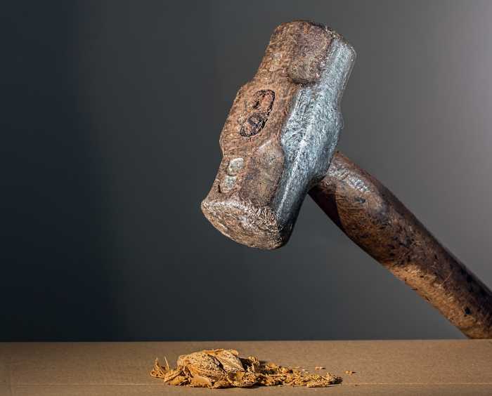 (Jeremiah 23:29) Is not my word like as a fire? saith the LORD; and like a hammer that breaketh the rock in pieces? (KJV)