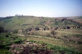 The caves called (grotte) in the native language, in ancient times lots of people used to live in these caves including their flocks of sheep or other animals. What you see here is only a small portion if the caves in an easy to approach place.