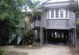 This house is now ready to be raised and re-stumped, or enclosed so that few rooms can be added underneath. Anyhow this is how this house looked like when they started doing some works on it.