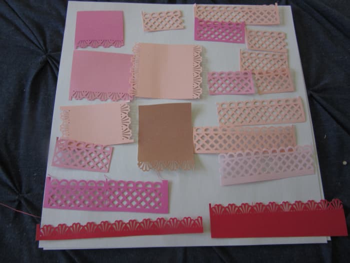 Even the smallest piece can be transformed into a journal piece or a border for a card or scrapbook page