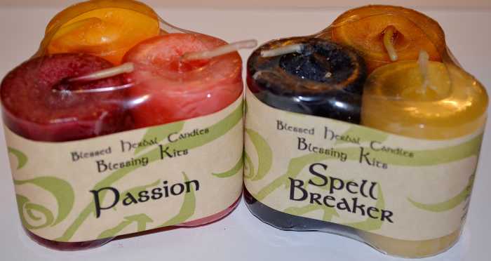 More of my favorite candles. Both sets of candles are reiki charged with intent.