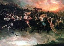 A multitude of souls are there in Hell in the fourth circle negative, and they are painful to see and hear their laments, they lament because there is no way back for them.