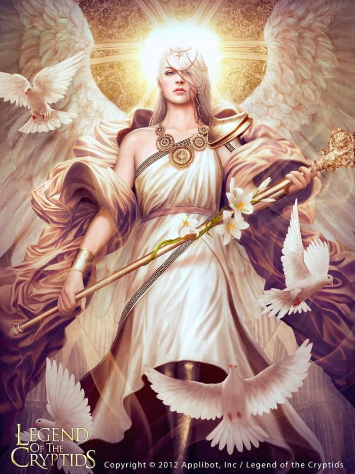 Archangel Gabriel the beautiful and powerful angel of God that the Archangel Michael has sent to guard me, while I am in the negative territory, so that I can return safely to Mother Earth circle when I finish visiting the negative life force.