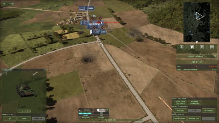 An example of what a column being shot out would look like: even those units which survive, which is most, would be utterly combat ineffective for quite a while until their morale recovered.