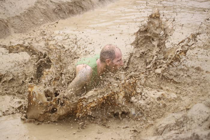 You'll need some refuse sacks to put your clothes in after Tough Mudder or any mud run if they're coming home with you