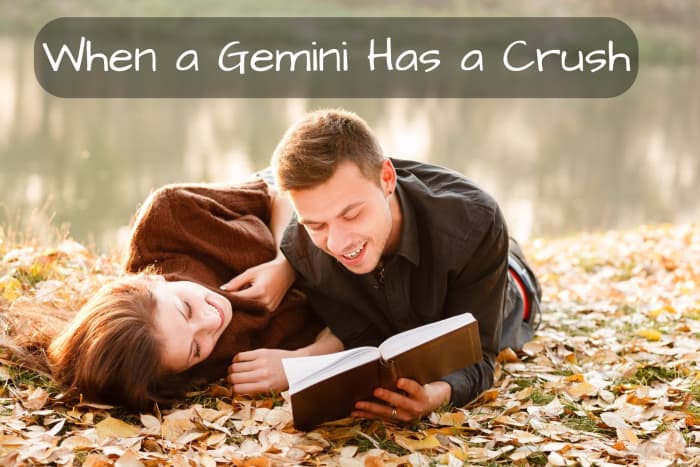 Signs a Gemini likes you: (1) he writes you poetry, (2) he says he is practicing magic on you, (3) he bought you a puppy, (4) he copies you, (5) he gives you amazing hugs.